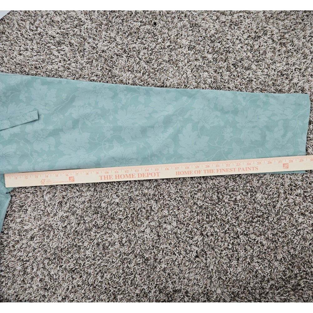 Sundance Green Button-Front Pants - Picture 10 of 12